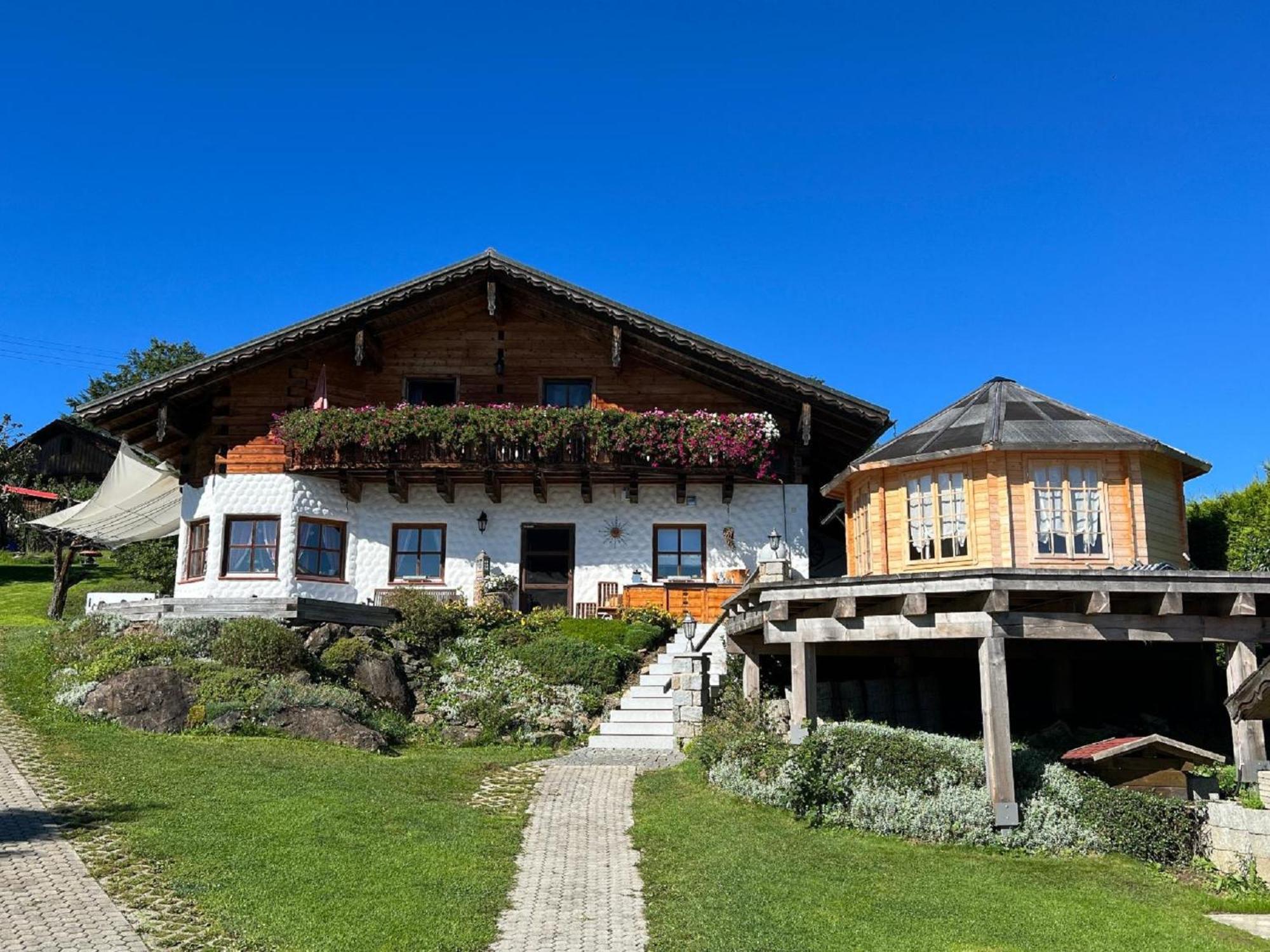 Ferienwohnung "Auszeit" Mit Garten Sankt Oswald-Riedlhuette Buitenkant foto